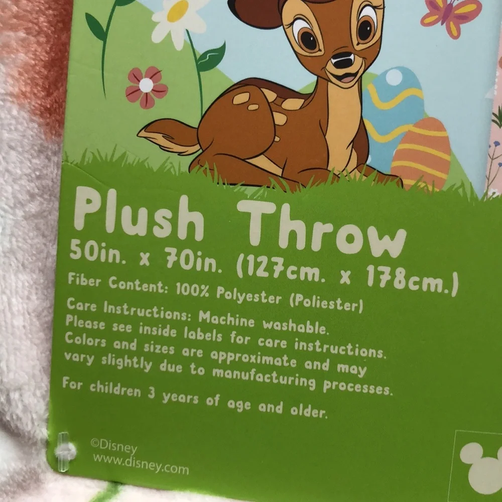 Disney Bambi Plush Throw